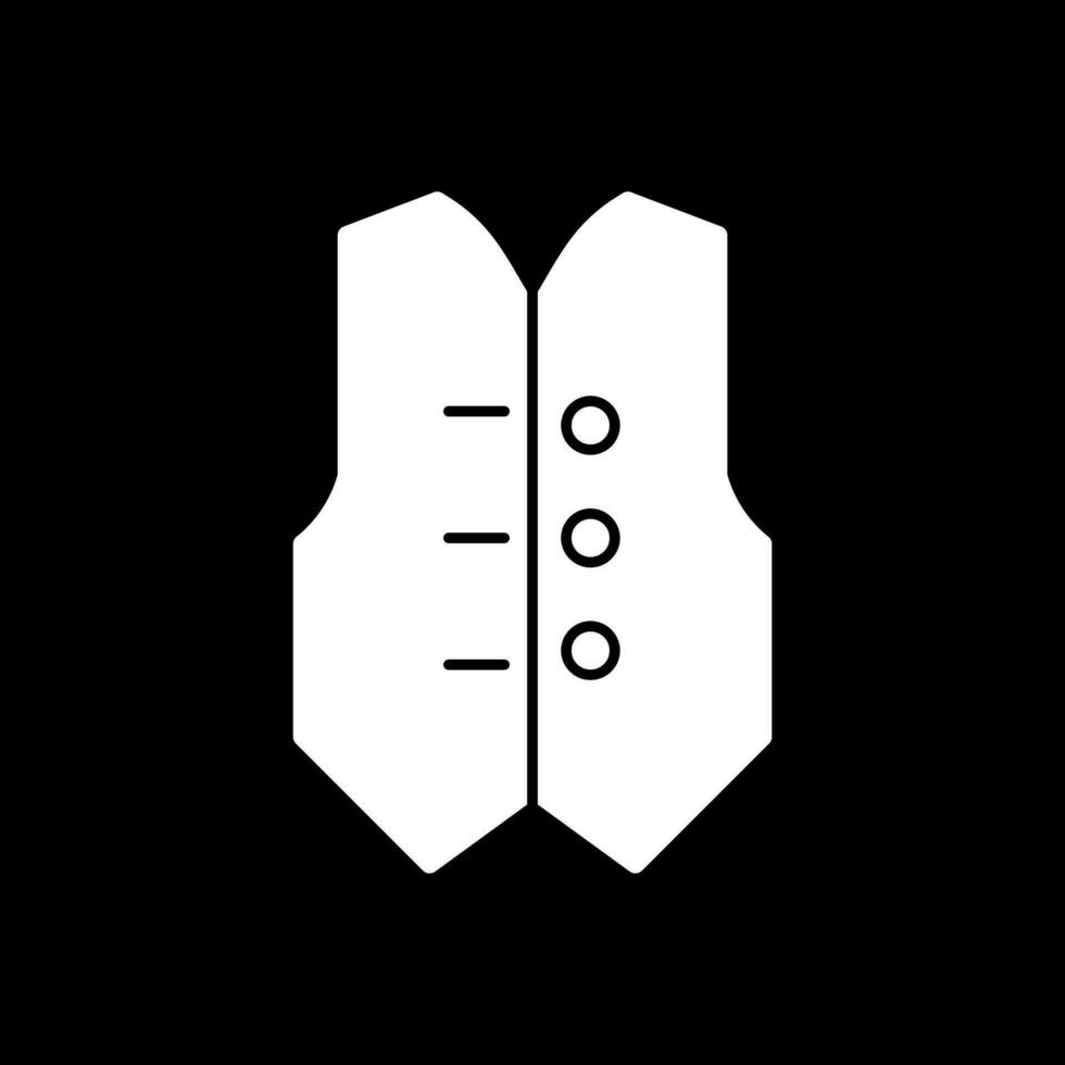 Waistcoat Vector Icon Design