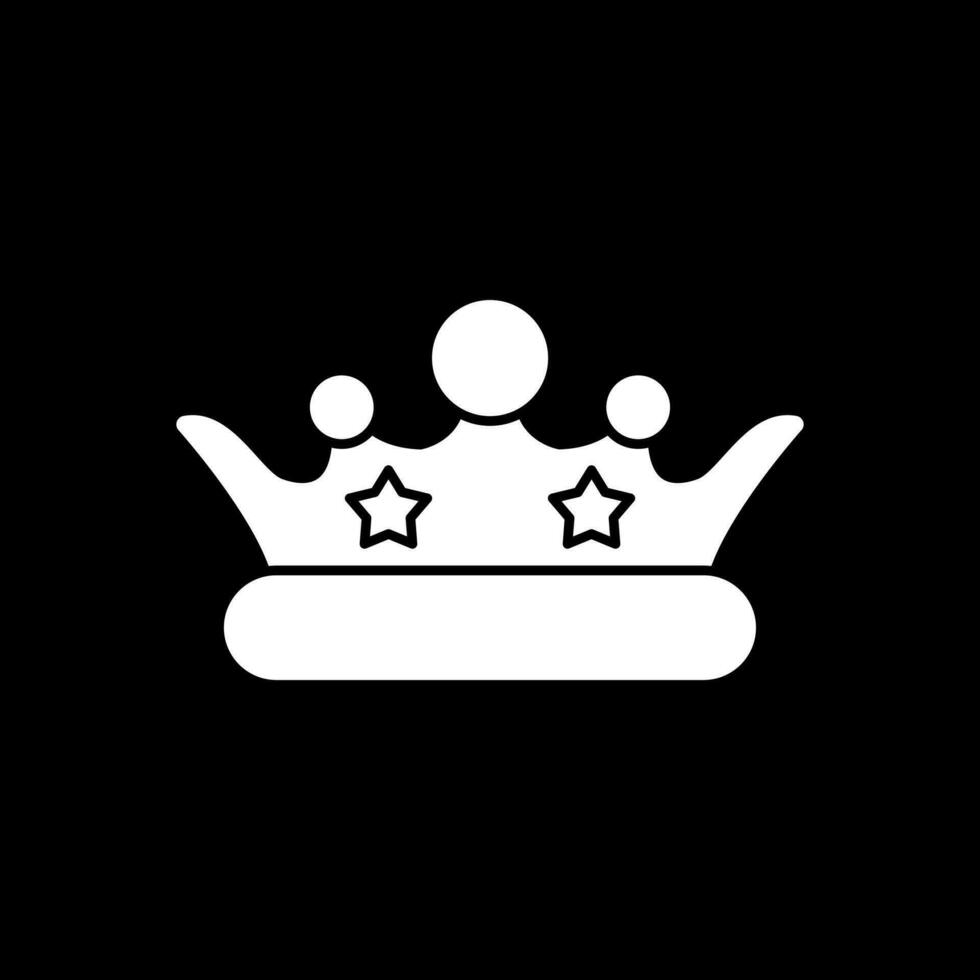 diseño de icono de vector de corona