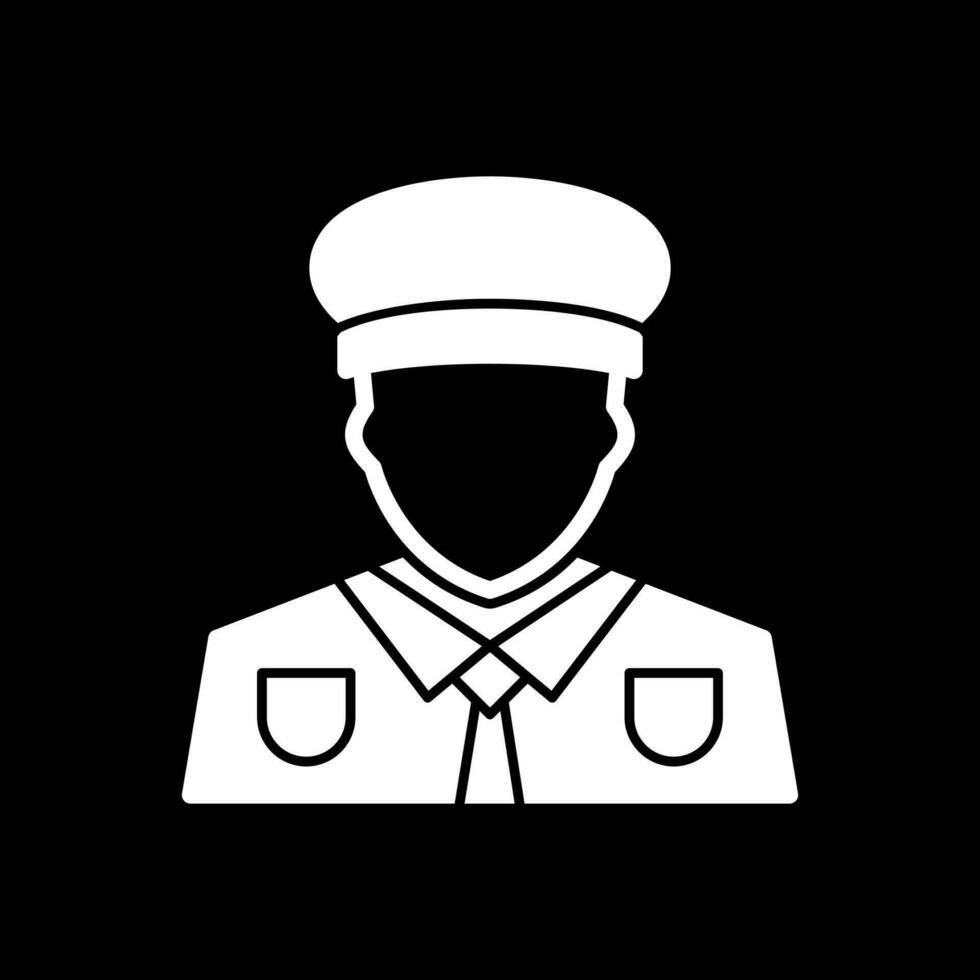 Captain Vector Icon Design