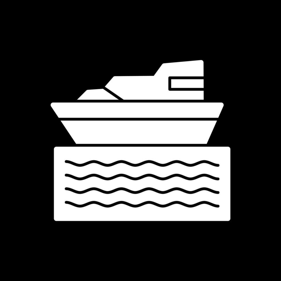 Boat Vector Icon Design