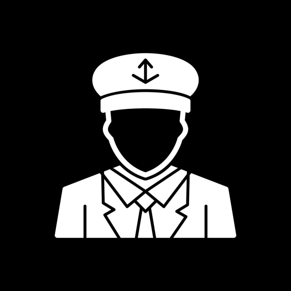 Captain Vector Icon Design