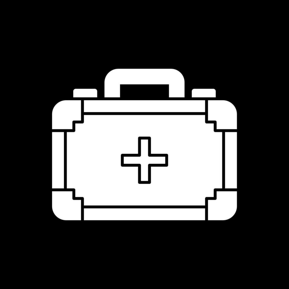 First aid kit Vector Icon Design