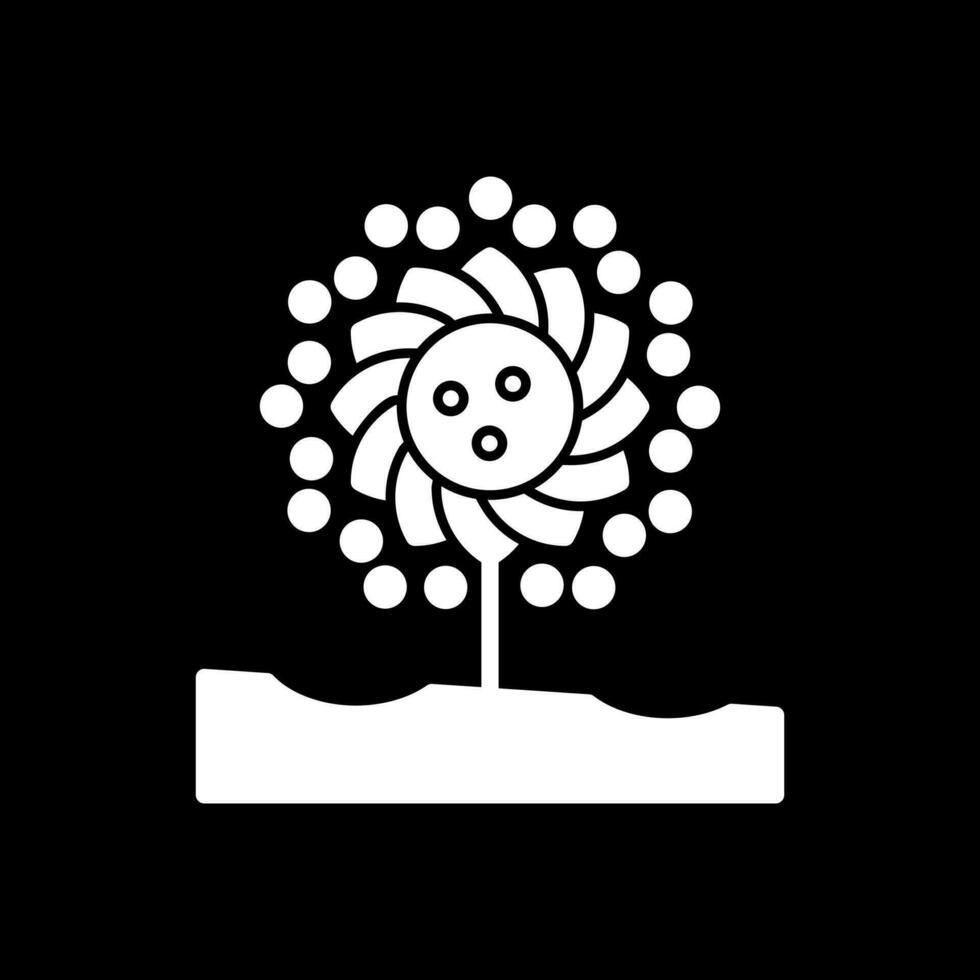 Pollen Vector Icon Design