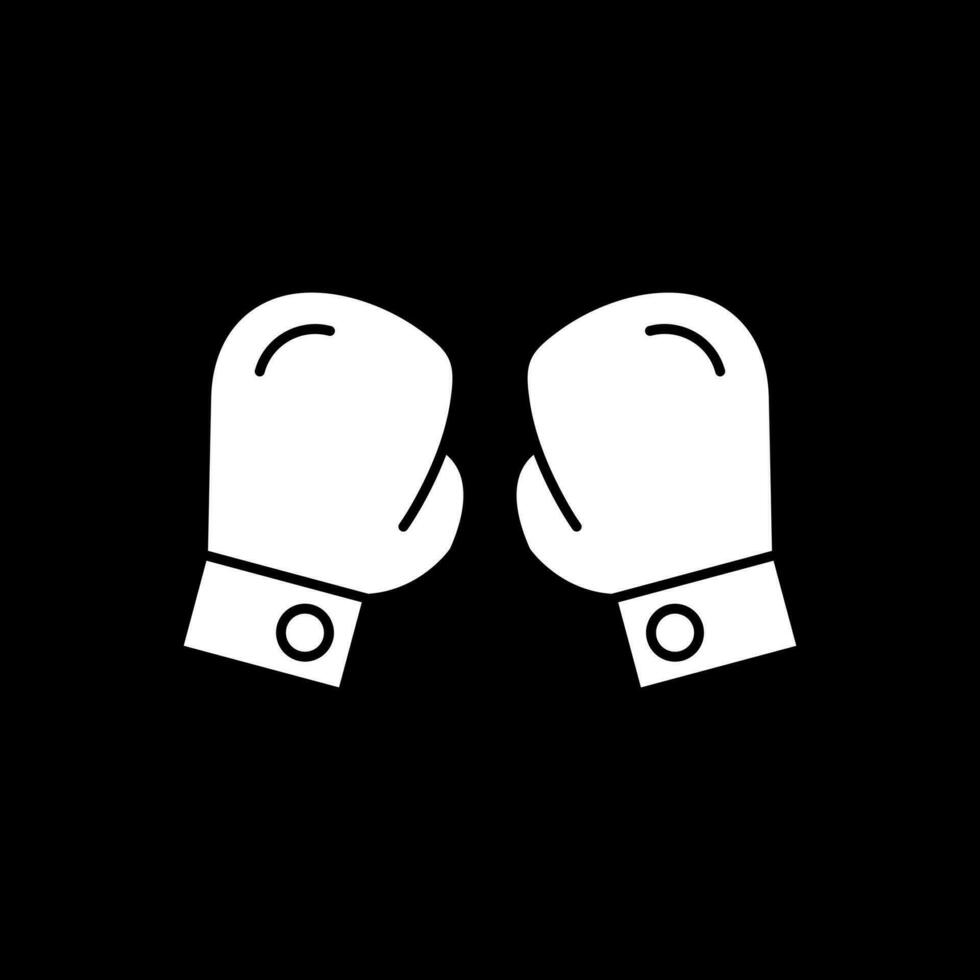 diseño de icono de vector de guantes de boxeo