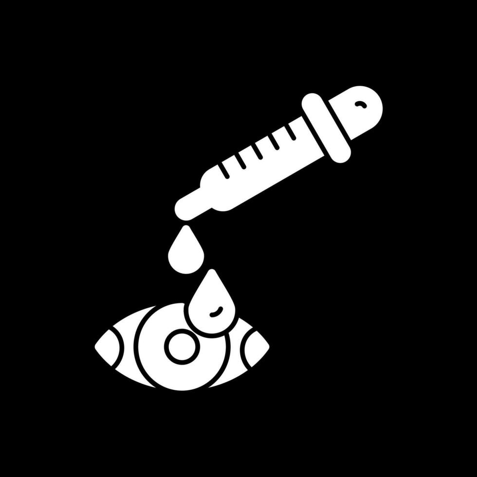 Eye drop Vector Icon Design