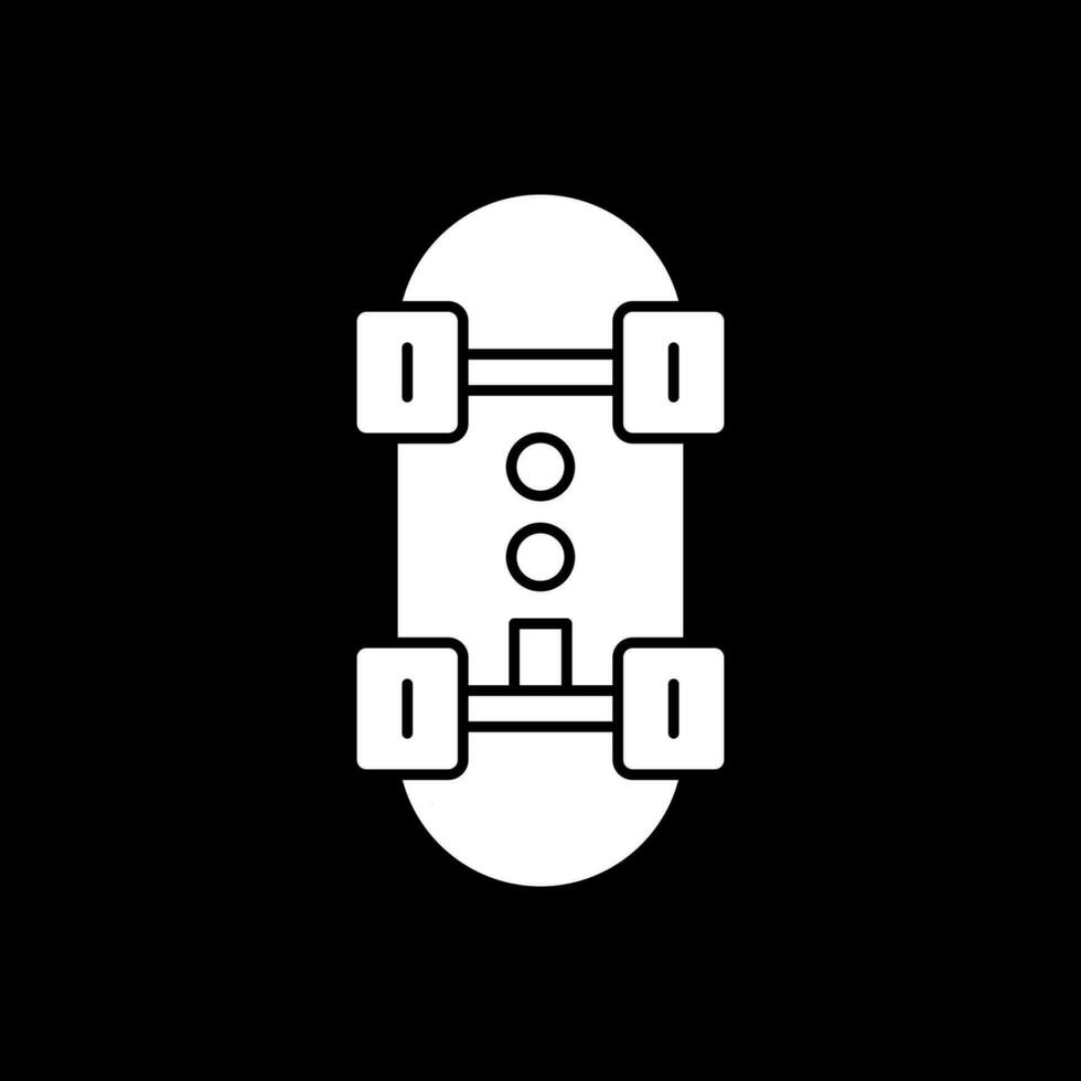 Skateboard Vector Icon Design