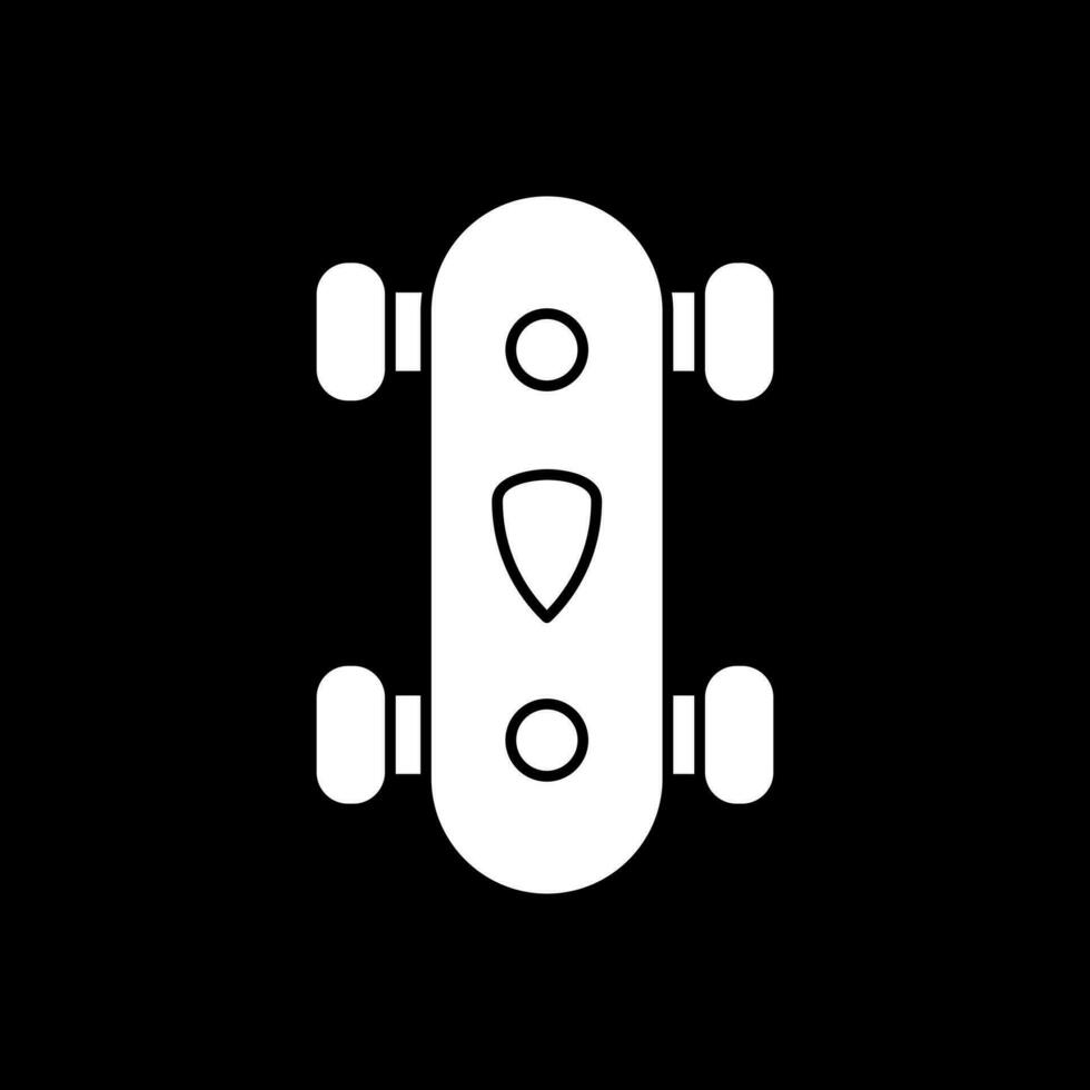Longboard Vector Icon Design