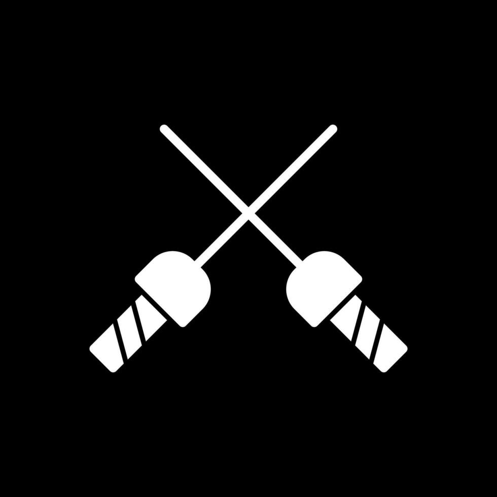 Fencing Vector Icon Design