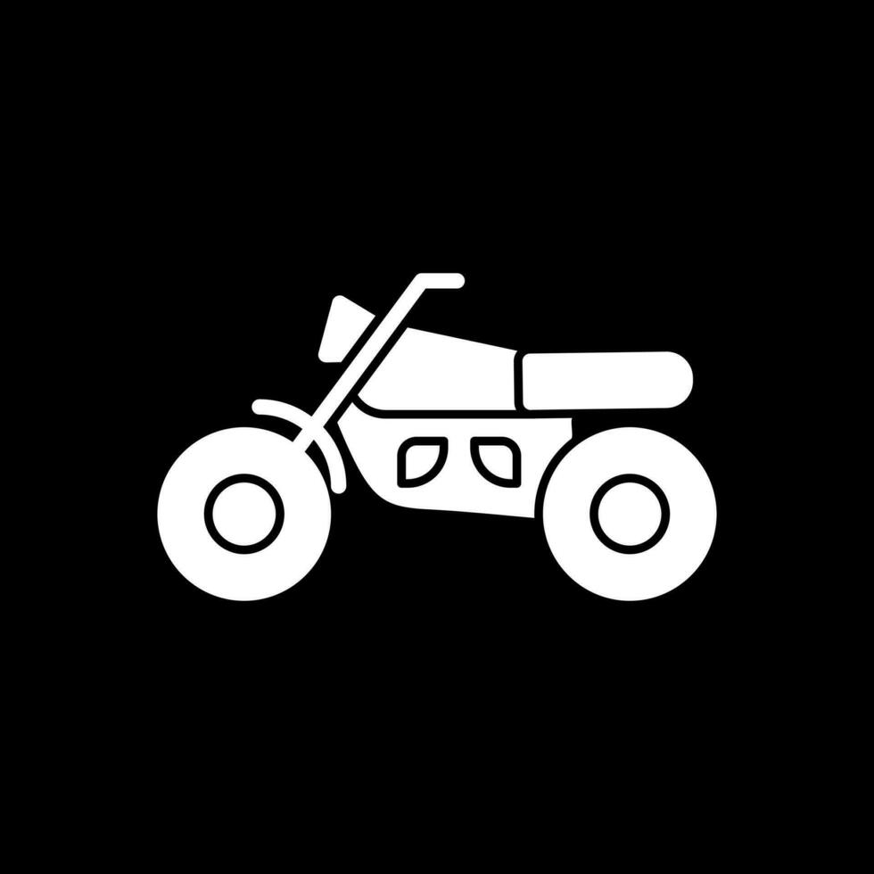 diseño de icono de vector de moto