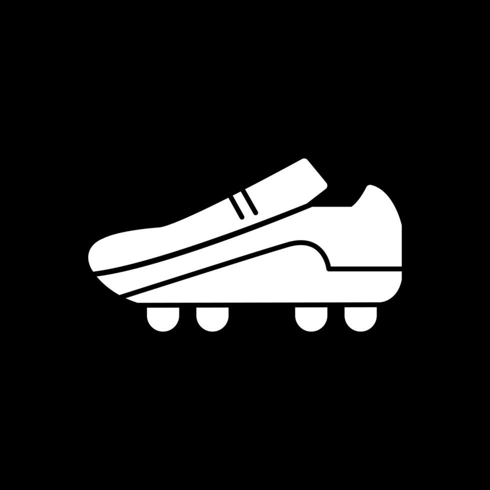 diseño de icono de vector de botas de fútbol