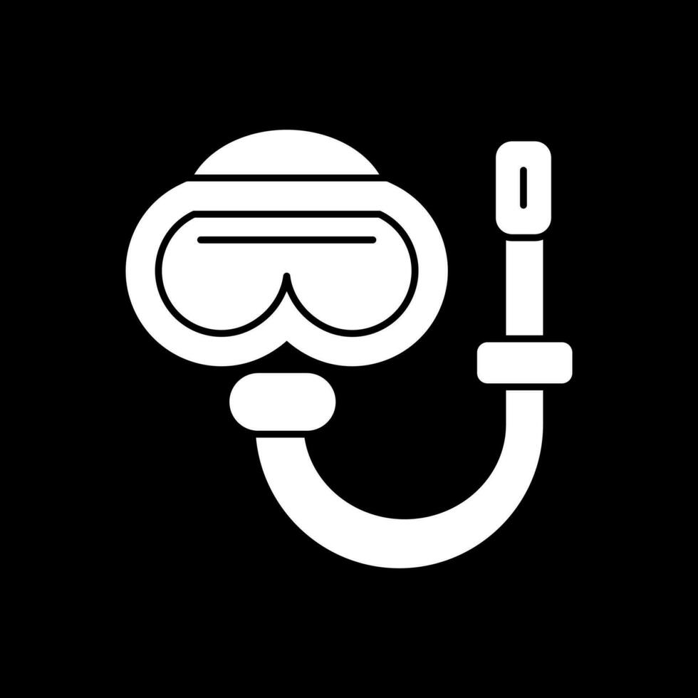 Snorkel gear Vector Icon Design