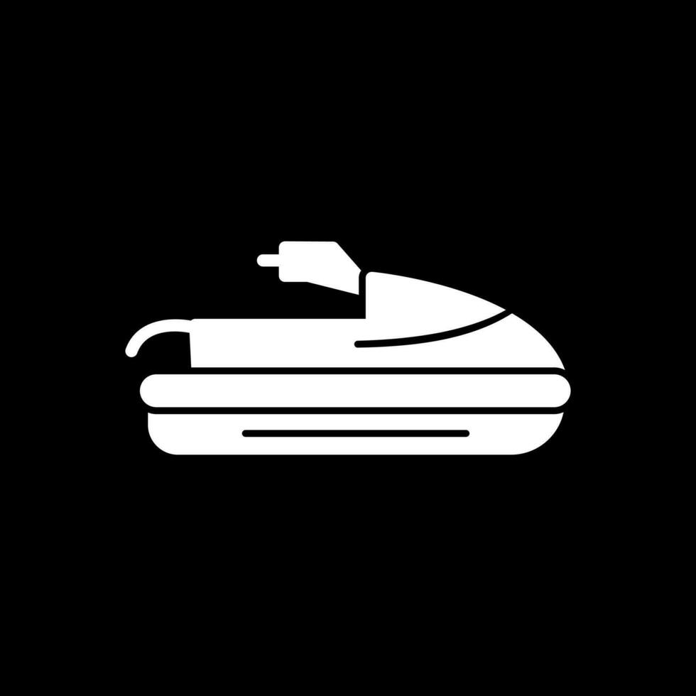 diseño de icono de vector de moto acuática