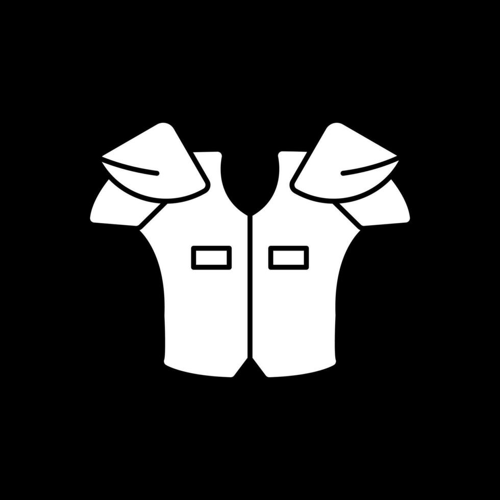 Shoulder pads Vector Icon Design