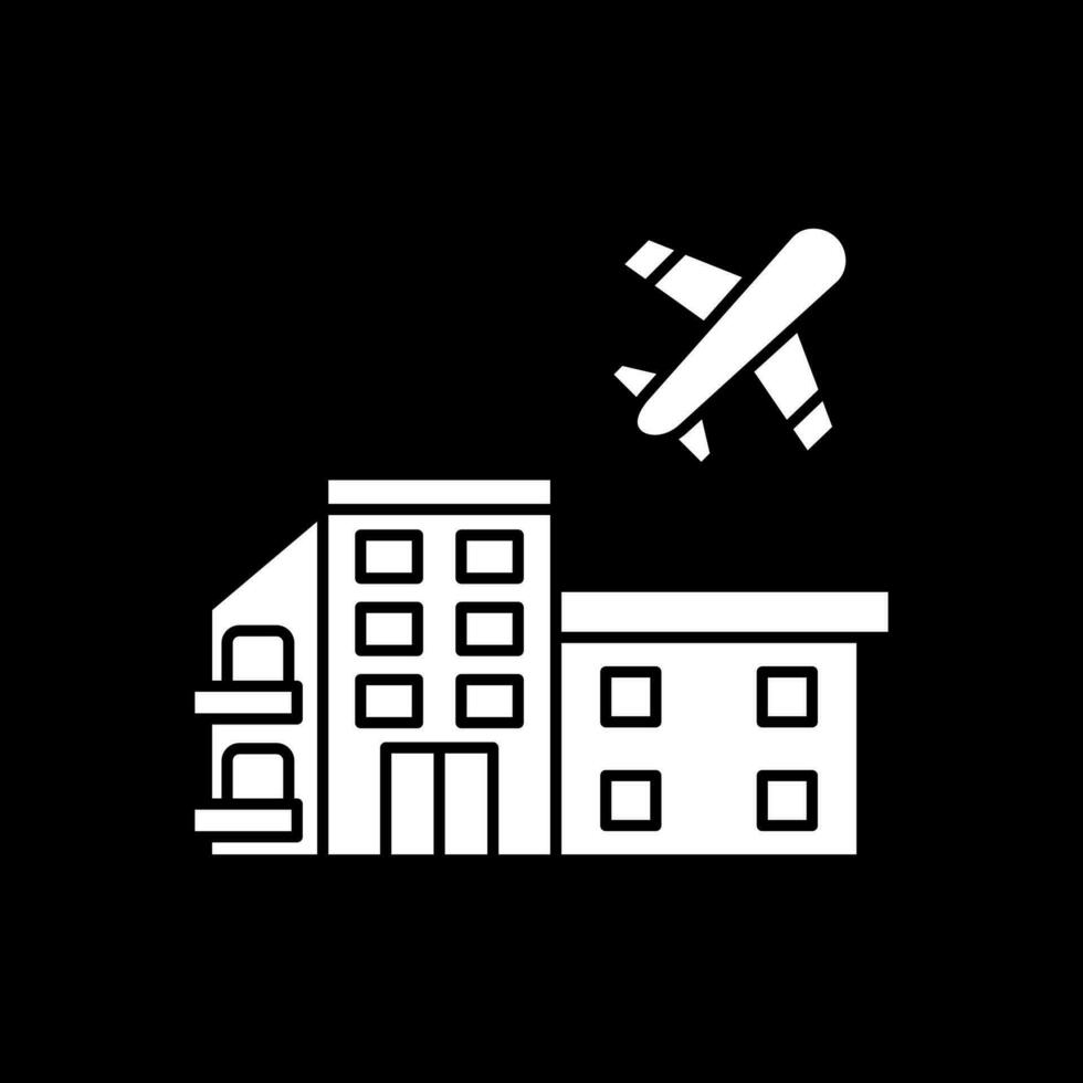 diseño de icono de vector de aeropuerto