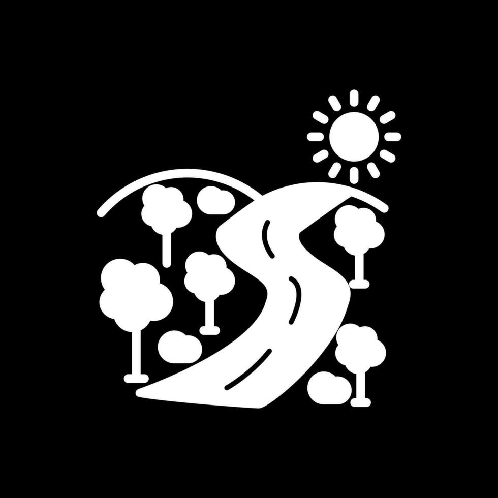 Forest Vector Icon Design