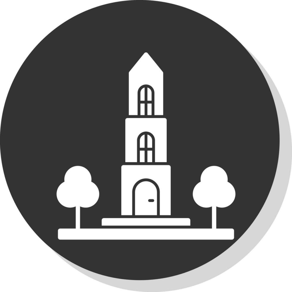 Dom tower Vector Icon Design