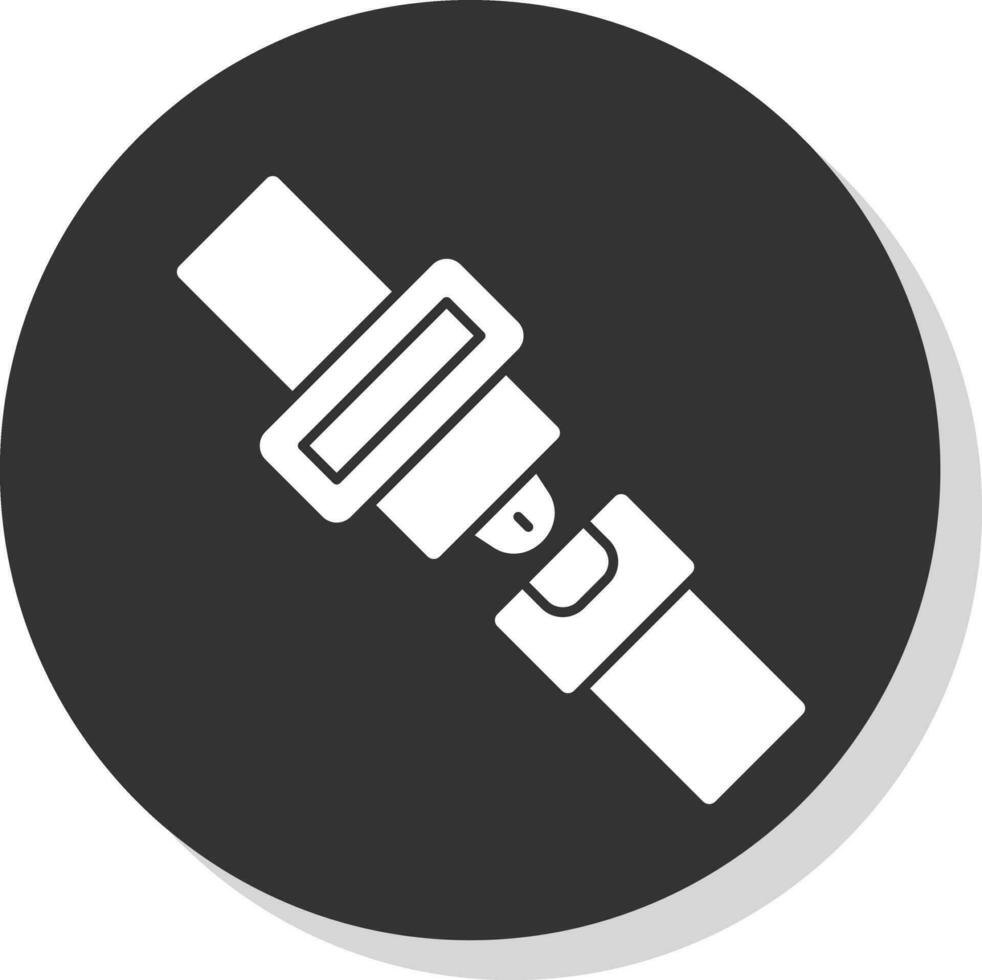 Seat belt Vector Icon Design