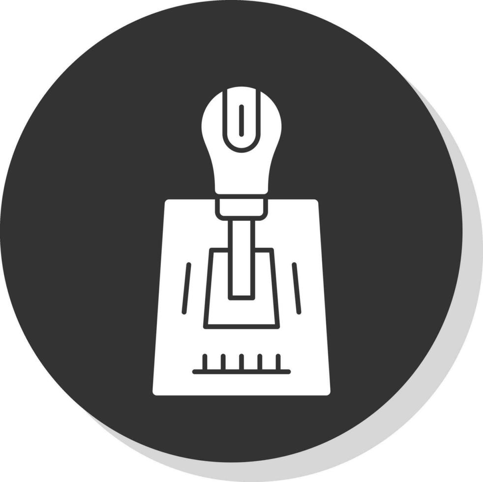 Gearshift Vector Icon Design