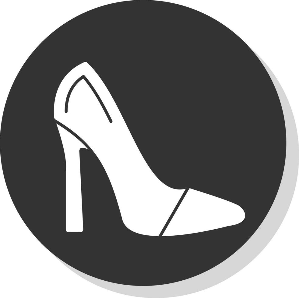 diseño de icono de vector de tacones altos