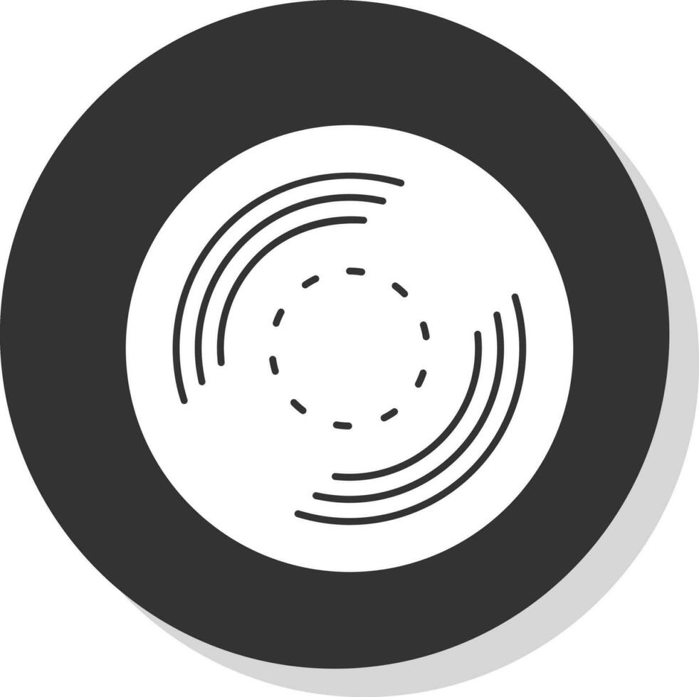 Vinyl record Vector Icon Design