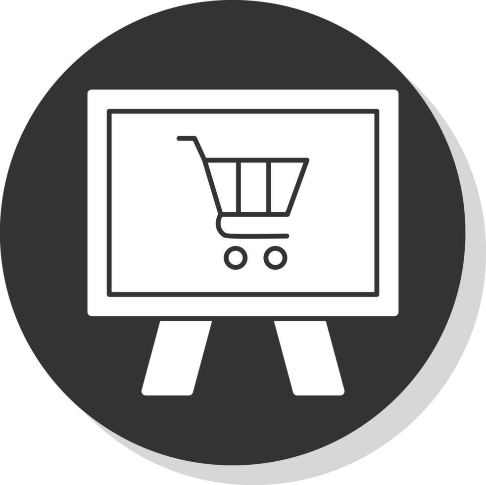 Online shopping Vector Icon Design