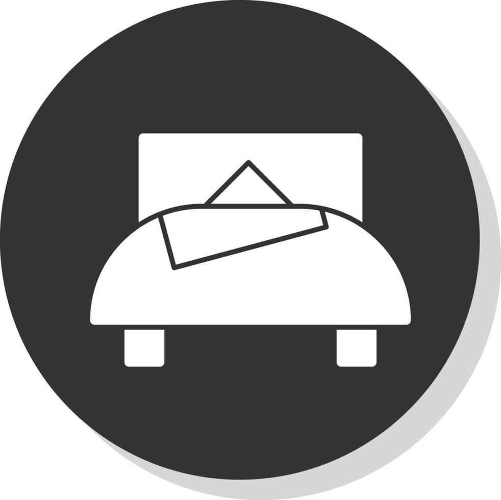 Bed Vector Icon Design