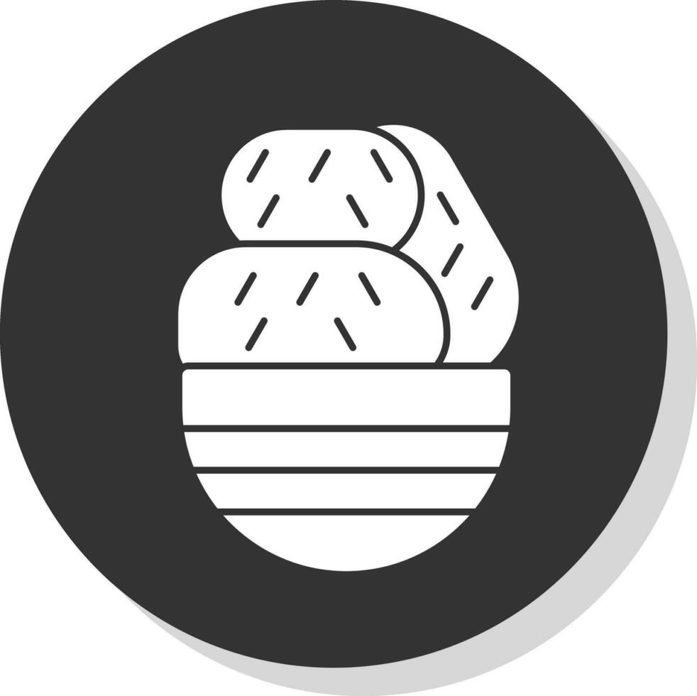 Croquette Vector Icon Design