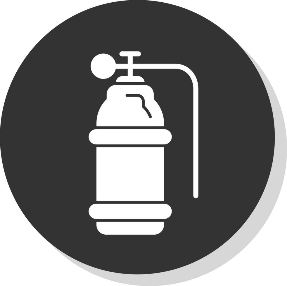 Oxygen tank Vector Icon Design