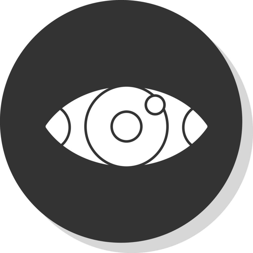 Red eyes Vector Icon Design