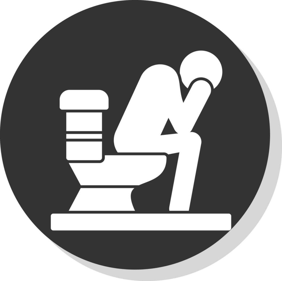 Diarrhea Vector Icon Design