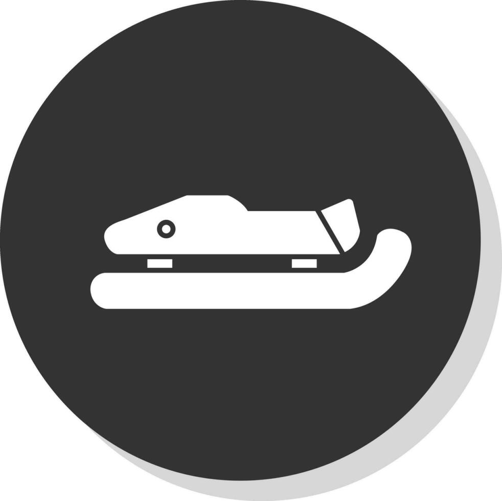 luge vector icono diseño