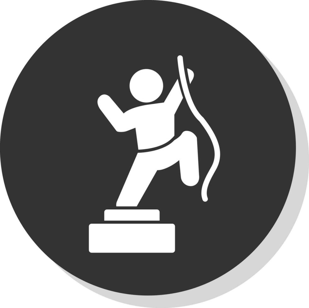 Climbing Vector Icon Design