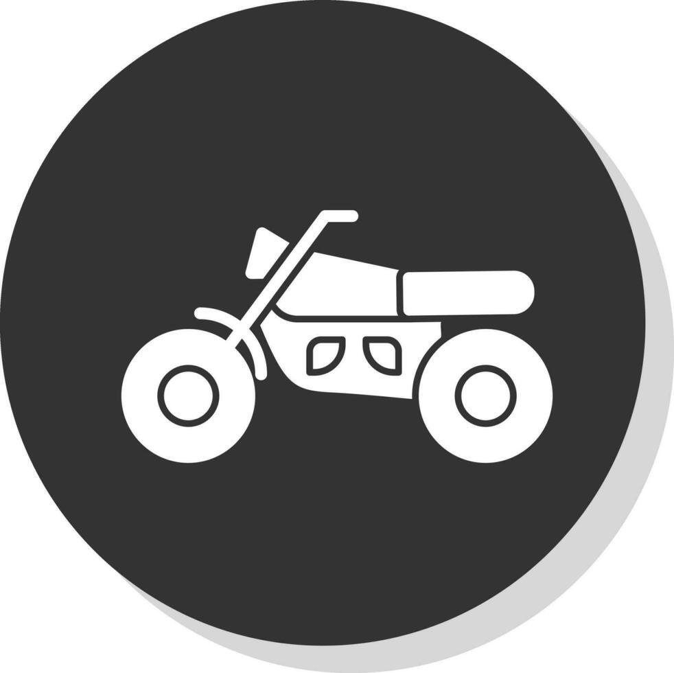 diseño de icono de vector de moto