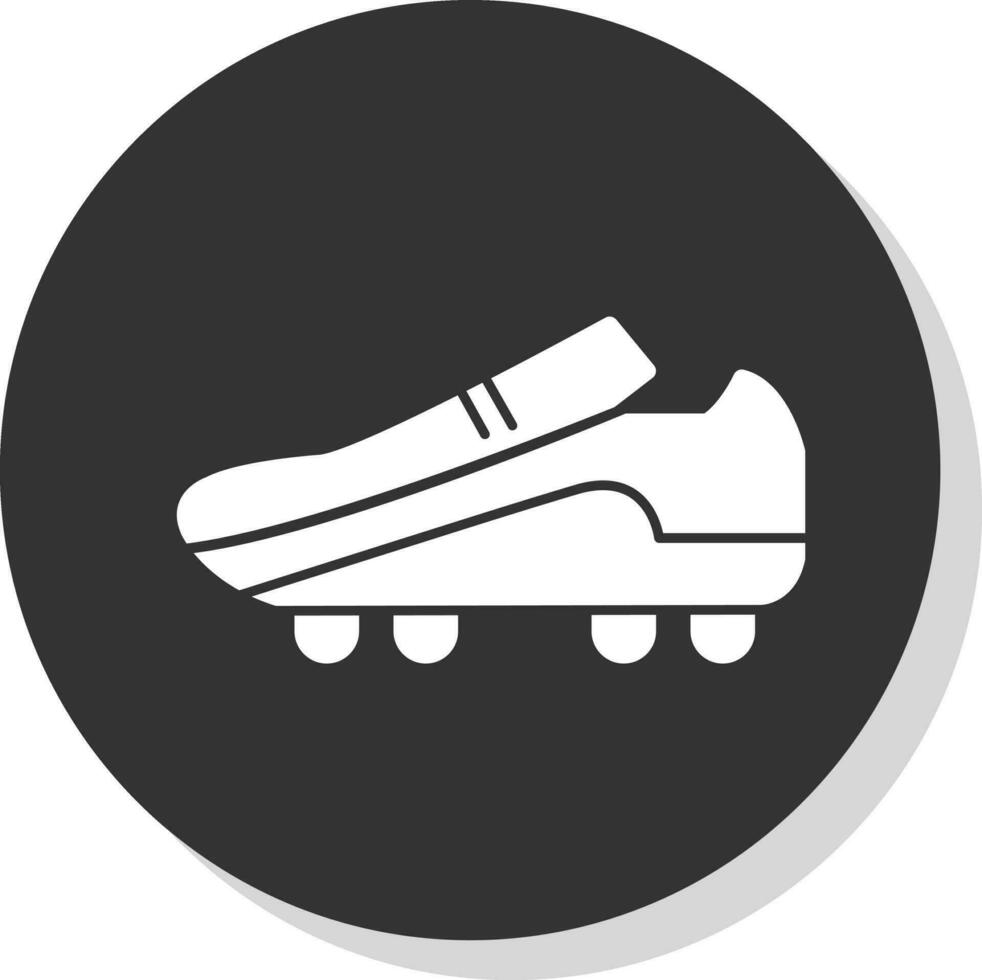 diseño de icono de vector de botas de fútbol