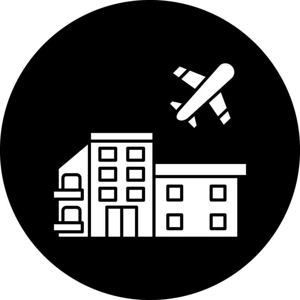 diseño de icono de vector de aeropuerto