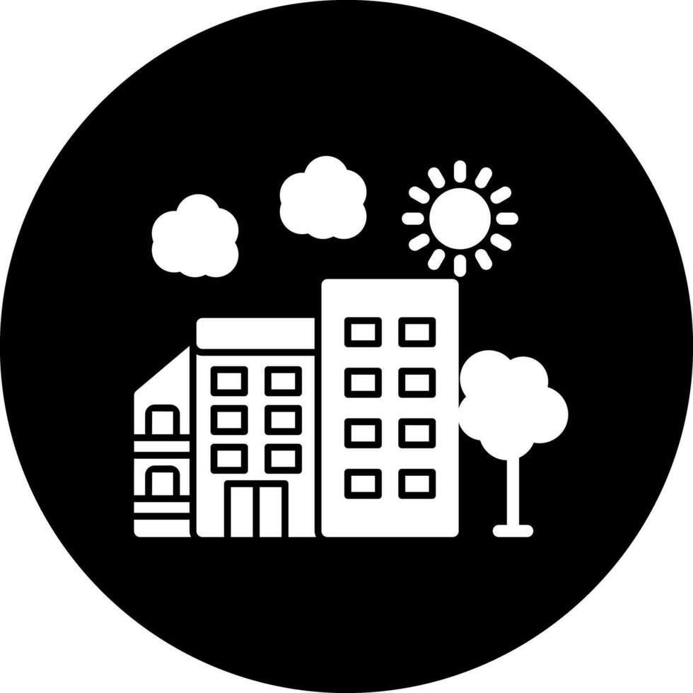 Skyscraper Vector Icon Design
