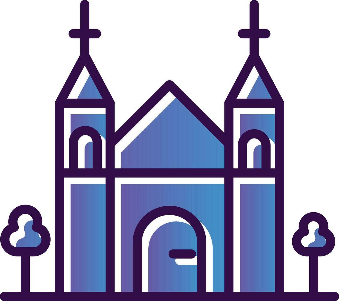 Domtoren Vector Icon Design