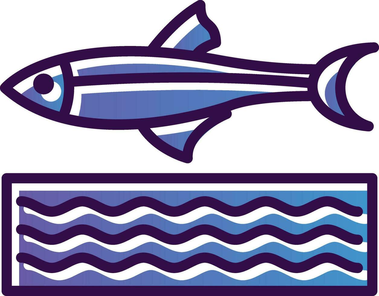 Herring Vector Icon Design