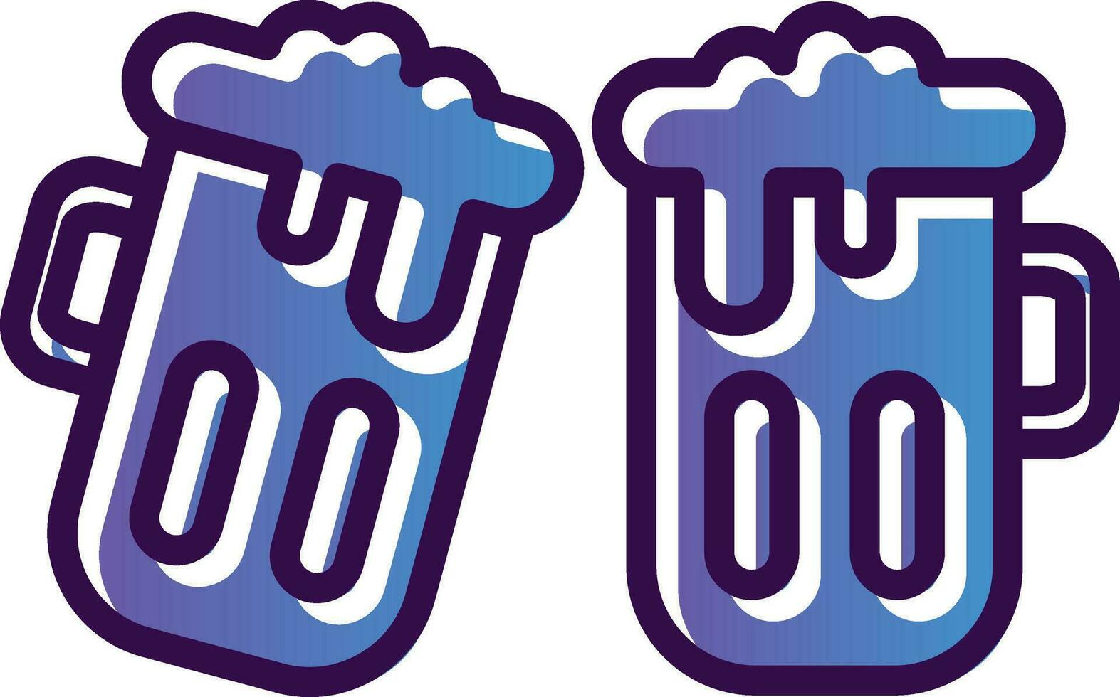 Beer mug Vector Icon Design