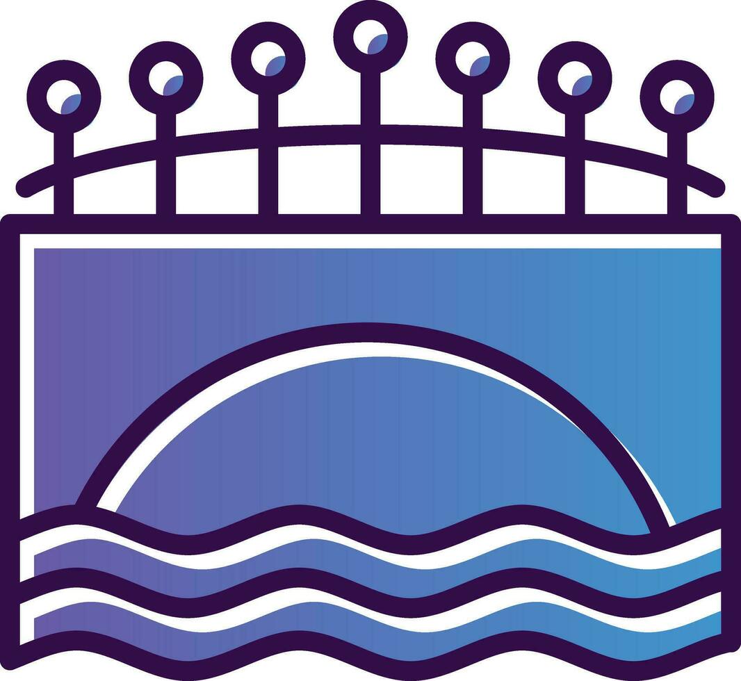 Canal Vector Icon Design