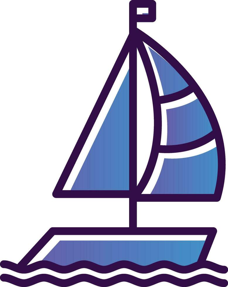Boat Vector Icon Design