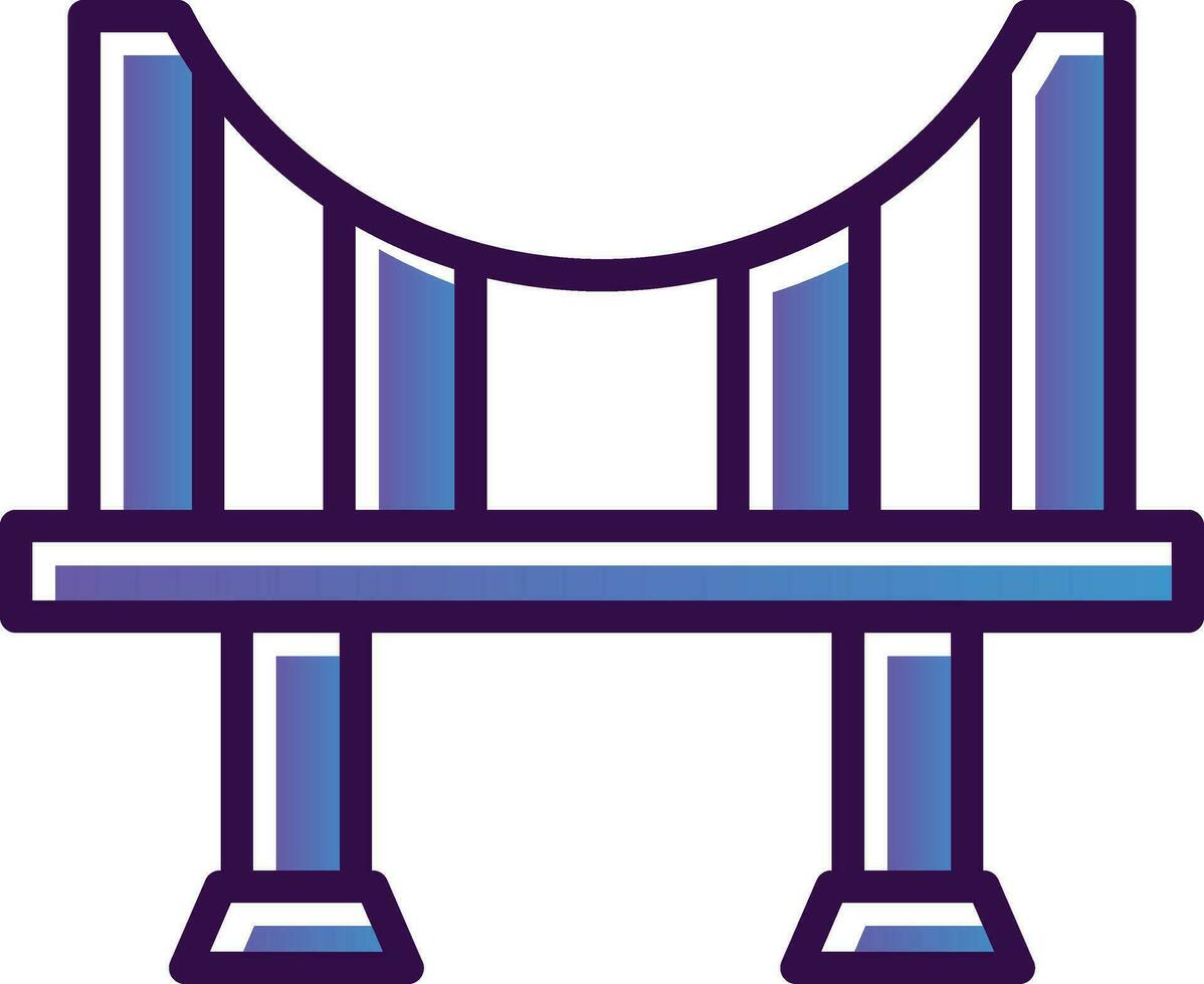 Bridge Vector Icon Design
