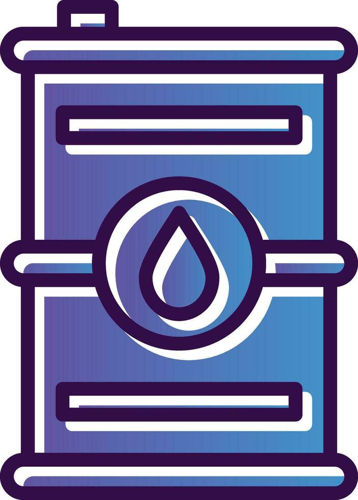 Oil Vector Icon Design