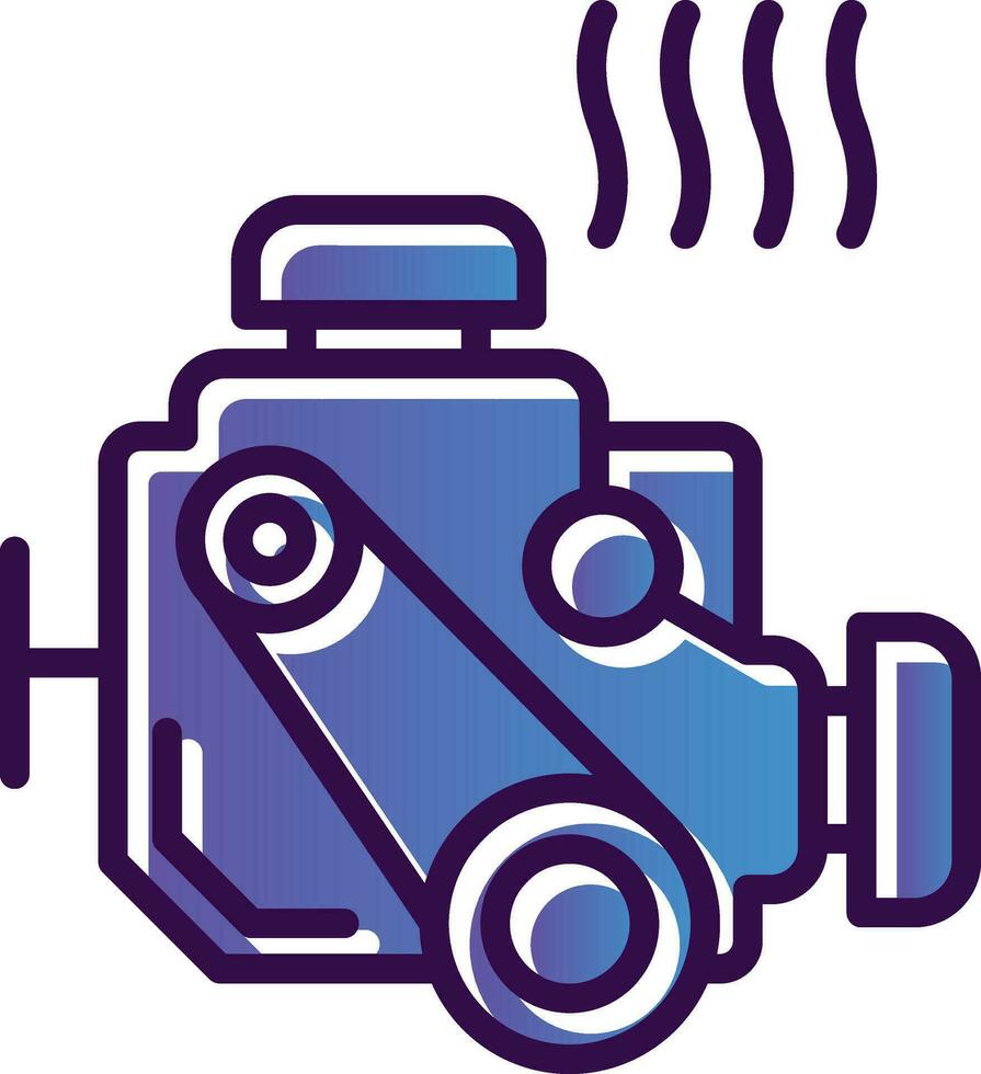 Engine Vector Icon Design