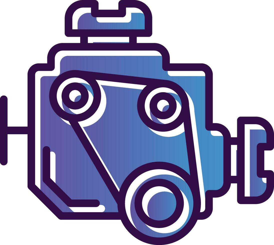 Engine Vector Icon Design