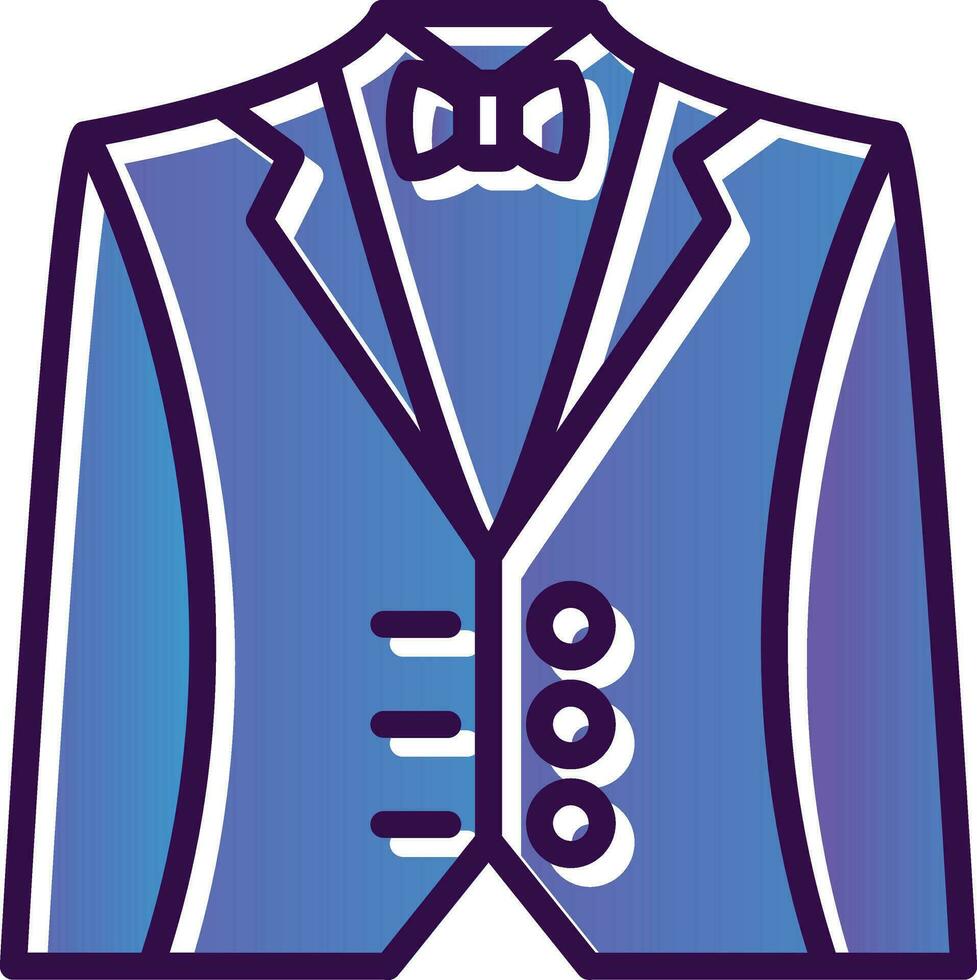 traje vector icono diseño