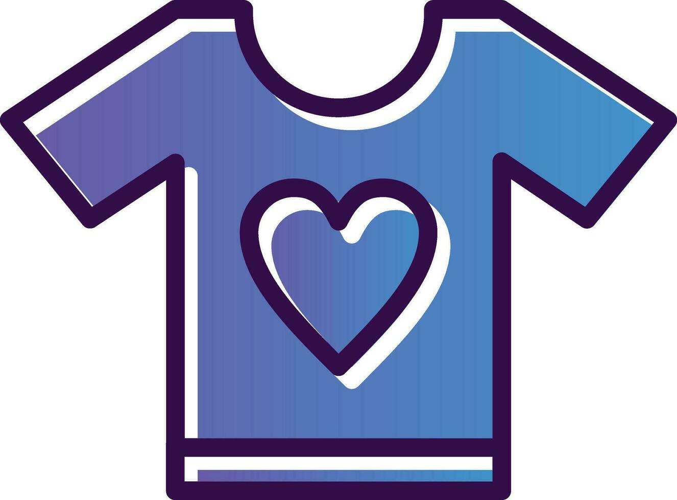 diseño de icono de vector de camisa