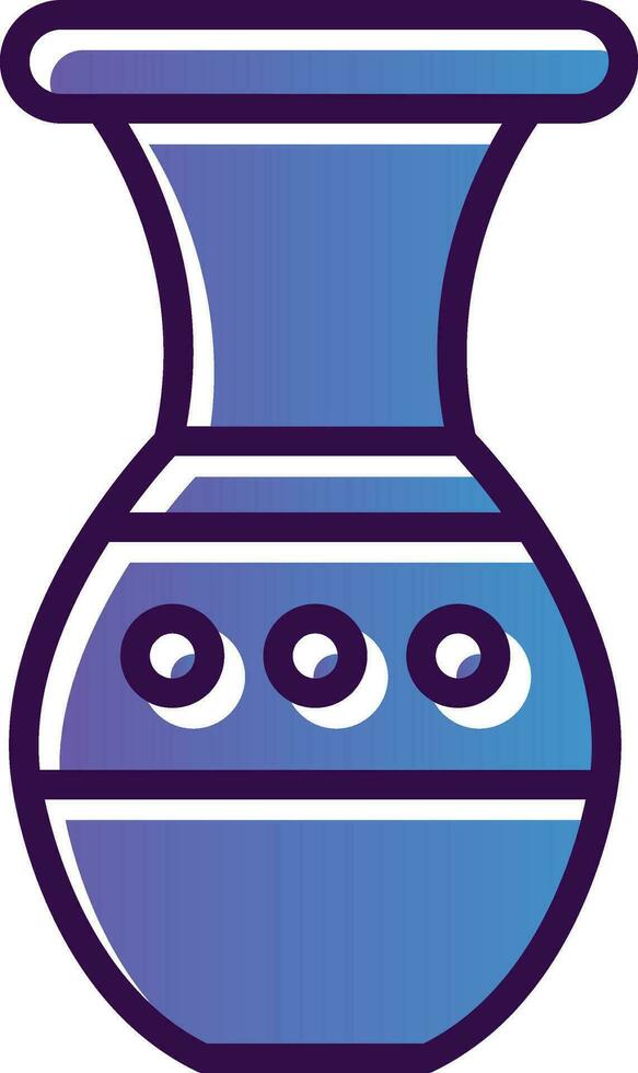 Vase Vector Icon Design