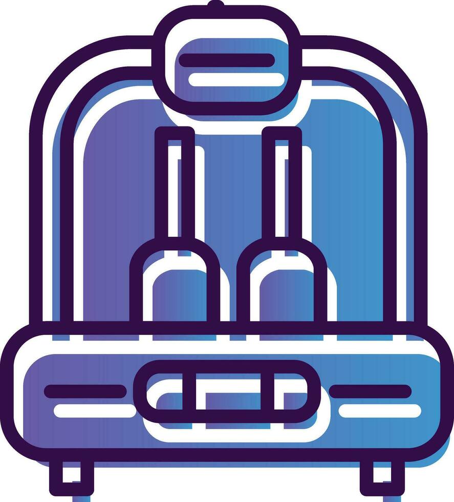 Beer box Vector Icon Design