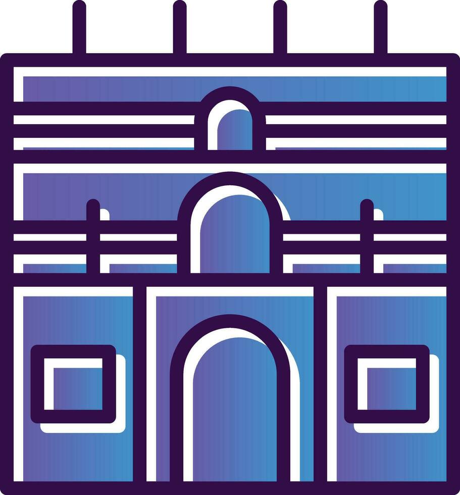 Royal conservatory Vector Icon Design